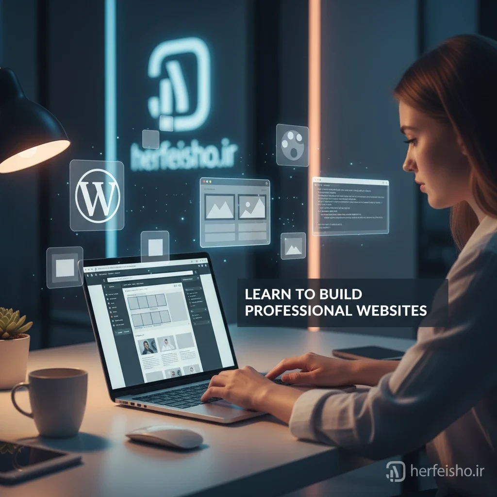 آموزش ساخت سایت حرفه‌ای، چطور سایت بسازیم، ساخت سایت رایگان